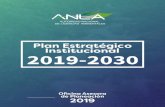 Plan Estratégico Institucional 2019-2030€¦ · El desarrollo de las Líneas Estratégicas obedece al Direccionamiento Estratégico que la Alta Gerencia le dio a la entidad y, a