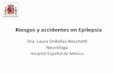Riesgos y accidentes en Epilepsiaepilepsiahoy.com/Congresos/2015/memorias/7RIESGOS... · son triviales y suceden en casa. • Las lesiones más frecuentes son contusiones, heridas