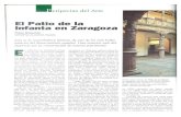El Patio de la Infanta en Zaragoza - Archivo Digital …oa.upm.es/10529/1/infanta.pdfgeneral indignación de los zaragozanos. Mas no termina aquí la his toria, pues derribado el pa