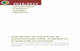 2018/2019universidadcatolica.edu.mx/media/1095/portafolio-de...0 2018/2019 Universidad Católica Lumen Gentium PORTAFOLIO DE EVIDENCIAS DE INVESTIGACION, PARA ALUMNOS DE 5º SEMESTRE