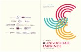 UNIVERSIDAD EMPRENDE · 2018-11-02 · Mario Barra - Presidente de Vates y cofundador de Alaya Capital. 17:15 hs. Indicadores del Ecosistema Emprendedor. Los casos de Córdoba y Rio