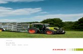 ELIOS - CLAAS · Concepto de tractor CLAAS: Compacto, estable y maniobrable. ... pendiente, un bajo centro de gravedad le da a los tractores de la serie ELIOS una excelente estabilidad.