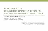 FUNDAMENTOS CONSTITUCIONALES Y LEGALES DEL …...“El ordenamiento territorial es un instrumento de planificación y de gestión de las entidades territoriales y un proceso de construcción