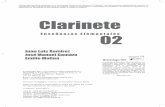 Clarinete€¦ · Índice4I4 6 ÍndinÍc Introducción Clarinete Introducción 4 014-102 1 Estos libros de clarinete que ahora presentamos forman parte de una Metodología de carácter
