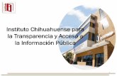Instituto Chihuahuense para la Transparencia y Acceso a la ...€¦ · Dirección de Capacitación / marzo 2011 12 Taller para docentes que imparten la asignatura estatal “Adolescentes