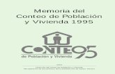 Memoria del Conteo de Población y Vivienda 1995internet.contenidos.inegi.org.mx/contenidos/Productos/prod_serv/... · 1.1 Primer ensayo 40 1.2 Segundo ensayo 45 1.3 Tercer ensayo