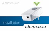 dLAN® 550+ WiFi - Conrad Electronic · 2017-09-20 · Con WiFi Clone puede simplificar y ampliar la señal Wi-Fi del router mediante el dLAN® 550+ WiFi. Con él, los datos de acceso