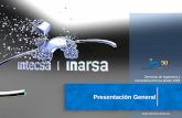 Presentación General - Intecsa-Inarsa · 2017-05-05 · PRESENTACIÓN GENERAL // INTECSA-INARSA Diapositiva 6 Calidad y Gestión Medioambiental La experiencia medioambiental de INTECSA-INARSA