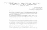 LA PREHISTORIA DEL ESTE DE URUGUAY: CAMBIO CULTURAL Y ... · en los manuales de Prehistoria Americana, al conjunto de la región del Cono Sur sudamericano (fig. 1). Busca también,