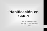 Planificación en Salud - Intendencia de Montevideo.montevideo.gub.uy/sites/default/files/biblioteca/9.planificacionensaludclase.pdf · E. Ander Egg, 1993) ... Lo normativo es solo