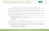 Documentos ITEL - ITEL Instituto Técnico Español de Limpieza · -la contratación de servicios a terceros,-en caso de reclamaciones posteriores al uso. Ensayos para la verificación