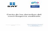 Carta de los derechos 2014 - finanzas.guanajuato.gob.mxfinanzas.guanajuato.gob.mx/c_legislacion/doc/Carta_de_los_derechos_2014.pdfocurridos, entre ellos, la entrega tanto de la orden