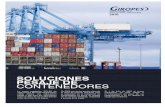 SOLUCIONES PESAJE DE CONTENEDORES · En 2008 uno de los puntos clave de la Guía de buenas prácticas para ... a diferentes necesidades de pesaje en puertos y instalaciones con entrada