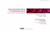 escenarios de MODAS - Universidad ORT Uruguayescenarios de MODAS D. Ind. T.y M. Mariana Muzi Coordinadora Académica Licenciatura en Diseño de Modas Academic Coordinator, Fashion