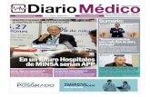ACTUALIDAD En un futuro Hospitales de MINSA serían APPdiariomedico.pe/impresos/Diario_Medico_69.pdf · 2017-11-27 · 4 / EDICIÓN 69- AÑO VI - 2017 / ACTUALIDAD MÉDICA ACTUALIDAD