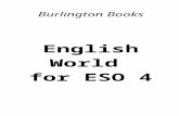 English World 4 Programación de aula€¦  · Web viewRepasar y consolidar los conocimientos adquiridos en las unidades 4-6. 1 Term Test 2 levels 1-3. TAIOP, pp. 57-63. Class CD