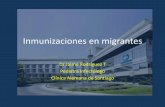 Inmunizaciones en migrantes€¦ · Sobre nacer en Chile •Mujeres del programa Chile Crece contigo de todos los CESFAM de Recoleta año 2012 , el 20,4% mujeres migrantes internacionales,