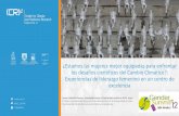 Presentación de PowerPointconicyt.cl/.../uploads/2017/12/2-Laura-Gallardo.pdf2017/12/02  · ¿Estamos las mujeres mejor equipadas para enfrentar los desafíos científicos del Cambio