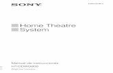Home Theatre Systemg-ec2.images-amazon.com/images/G/30/CE/Electronica/Manuals/B00186G57M.pdf• Las instrucciones en este manual describen los controles del mando a distancia suministrado.