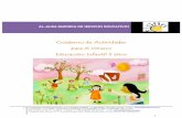 CUADERNO 5 AÑOS · 2015-06-17 · Cuaderno de ActividadesCuaderno de Actividades para el Veranopara el Verano Educación Infantil 5 añosEducación Infantil 5 años . 2 CC/Leandro