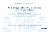 Código de Auditoría de Cuentas · 2017-04-09 · NORMATIVA SOBRE AUDITORIA DE CUENTAS DISPOSICIONES GENERALES SOBRE AUDITORÍA DE CUENTAS § 2. Ley 22/2015, de 20 de julio, de Auditoría