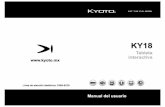Manual de usuario - Kyoto Electronics · Acerca de la tableta: 5. Manejo e instalación de aplicaciones Esta tableta admite aplicaciones Androide que se encuentren el mercado por