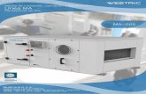 76-3001-02 Página 1 de 18 · Planilla de datos técnicos MA-005 10 - 11 Instalación y montaje 12 Mantenimiento 13 Sistema de control de filtros de alta eficiencia - Sistema de caudal