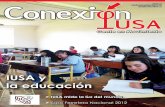 Índice - IUSAcapitalhumano.iusa.com.mx/revista/files/ConexionIUSA_2a_Ed.pdf · de la Unidad Educativa son beneficiados los hijos de los trabajadores al tener acceso a una educación