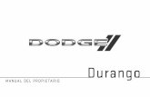 Durango Chrysler Group LLC - Amazon S3 · caciones al estado original de los vehículos del fabricante. Sus garantías no cubren ninguna pieza que no haya sido suministrada por el