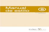 Manual de estilo - INDEC Argentinacomparativo real entre países. ... para garantizar el acceso igualitario a la información estadística y proporcionar un servicio público orientado
