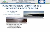 3 DE ENERO DE 2018 - senamhi.gob.bo · 00 Cerrada o Lacustre del Altiplano están divididas en Subcuenca Titicaca ( ), Subcuenca Desaguadero - Poopo ( ) y Subcuenca de los Salares