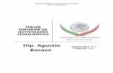 TERCER INFORME DE ACTIVIDADES LEGISLATIVASgaceta.diputados.gob.mx/PDF/InfoDip/63/367-20180831-III.pdf · Aunque la tradición parlamentaria mexicana y gran parte de los medios de