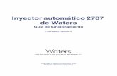 Inyector automático 2707 de Waters...1-2 Comprender los principios de funcionamiento Descripción del inyector automático El Inyector automático 2007 de Waters es un instrumento