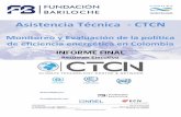 Asistencia Técnica - CTCN...INCOTEC Instituto Colombiano de Normas Técnicas y Certificación IVA Impuesto al Valor Agregado MADS Ministerio de Ambiente y Desarrollo Sostenible MINCIT