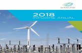 ARTECHE Informe18 ES web 16...Arteche va a suministrar siete transformadores de tensión de servicios auxiliares aislados en gas de 420 kV de tensión y 100 kVAs de potencia a Eskom,