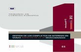 Informe Especial - eca.europa.eu · Informe Especial nº 15/2012 – Gestión de los conflictos de intereses en varias agencias de la UE seleccionadas 5 Actividades de acreditación