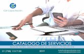 CATALOGO DE SERVICIOS - CDI Capacitacion · 2019-09-20 · En CDI Capacitación, nos involucramos con los líderes de la empresa, su filosofía y cultura organizacional para diagnosticar,