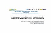 EL DERECHO ECOLÓGICO EN LA EDUCACIÓN AMBIENTAL ... · El Derecho Ecológico en la Educación Ambiental Universitaria de Venezuela Enrique Prieto Silva 4 ambiente y originan la misma