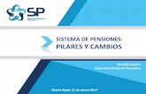 SISTEMA DE PENSIONES: PILARES Y CAMBIOS · Defender, proteger y resguardar los intereses de los usuarios del sistema de pensiones y del seguro de cesantía, redactando normas y velando