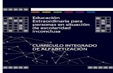 Educación Extraordinaria para personas en situación de ... · Gerente del Proyecto EBJA Lidia Cecilia Tobar Valverde Equipo Técnico Ministerio de Educación Nancy Paquita Romero