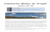 Calamocha-Molina de Aragón · 2012-12-04 · Calamocha-Molina de Aragón Camino del Cid ETAPA 1