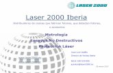 Laser 2000 Iberia - secphoLaser 2000 Iberia Distribuidores de cosicas que fabrican fotones, que detectan fotones, o accesorios Juan Luis Vadillo Director de Ventas Iberia Móvil: 650