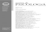 revista de PSiCOLOGíA - UCA · PSiCOLOGíA Revista Nº 2 - Volumen 1 - Año 2005 DEPARTAMENTO DE PSICOLOGÍA FACULTAD DE PSICOLOGÍA Y EDUCACIÓN PONTIFICIA UNIVERSIDAD CATÓLICA