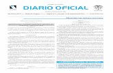 sidn.ramajudicial.gov.cosidn.ramajudicial.gov.co/SIDN/NORMATIVA/DIARIOS... · Fundado el 30 de abril de 1864 DIARIO OFICIAL República de Colombia Año CLIV No. 50.777 Edición de