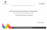 CBT No.2 Isaac Guzmán Valdivia, Chimalhuacáncbt2chimalhuacan.edu.mx/tigre/cbt2inf/subdir/plan_trabajo... · 2018-05-29 · de logar un sistema educativo valioso en la adopción