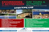 EXCURSIONES DAY TOURS & Y ACTIVIDADES ACTIVITIES · 2016-05-11 · curso de cocina vasca / pintxos basque coast biarritz & san sebastian vitoria & rioja wine region sanctuary of loiola,