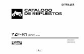YZF-R1 · da usar el manual de taller correspondiente. ... 2F5–83310–60 ENSAMBLAJE DE LA LUZ 2 115–83311–60 .BOMBILLA (6V–18W) 1 CODIGO Nº DESCRIPCION CANT. OBSERVACIONES