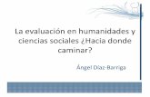 La evaluación en humanidades y ciencias sociales ¿Hacia ...retos.humanidades.unam.mx/presenta/Angel_Diaz_Barriga.pdf · PROMEP y Estímulos (Díaz-Barriga, 2008) •La comisión