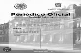 miércoles 21 de diciembre de 2016 - Estado de México...21 de diciembre de 2016 Página 3 VIII. Secretaría Técnica. La Secretaría del Mecanismo de Seguimiento y Evaluación del