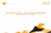 GUÍA DE ACABADOS - Riviera: Mobiliario para oficinarivieramex.com.mx/pdf/acabados/riviera-guia-acabados2017.pdfGUÍA DE ACABADOS MATERIALES Y COLORES. Haya Z203 Platinum Ash Z259